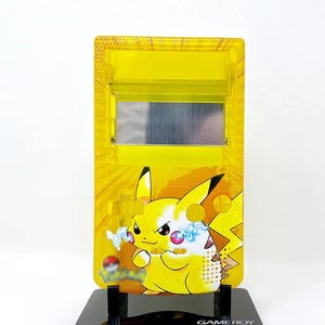 Carcasa de Pikachu de color Game Boy personalizada
