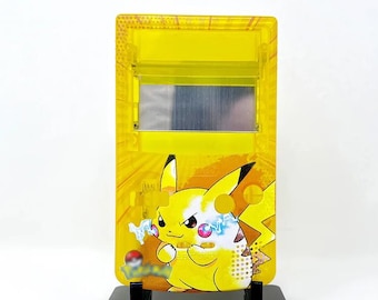 Carcasa van Pikachu in kleur Game Boy-personalisatie