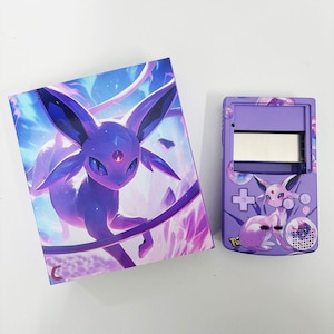 Carcasa personalizada de Game Boy Color Espeon