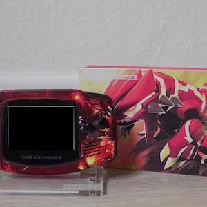 Carcasse personnalisée pour Game Boy Advance Groudon