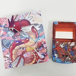 Carcasa personalizada de Game Boy Color Red Gyarados