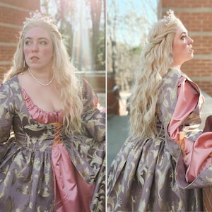 Florentine Dress - Rose Pink