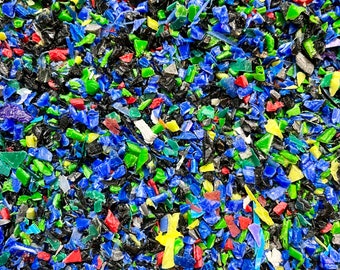 100% Ocean-Recovered HDPE Granules | Sold per kg | Eco-Friendly Material