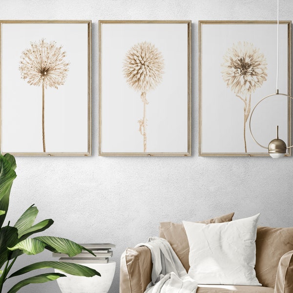 Dandelion Wall Art Etsy