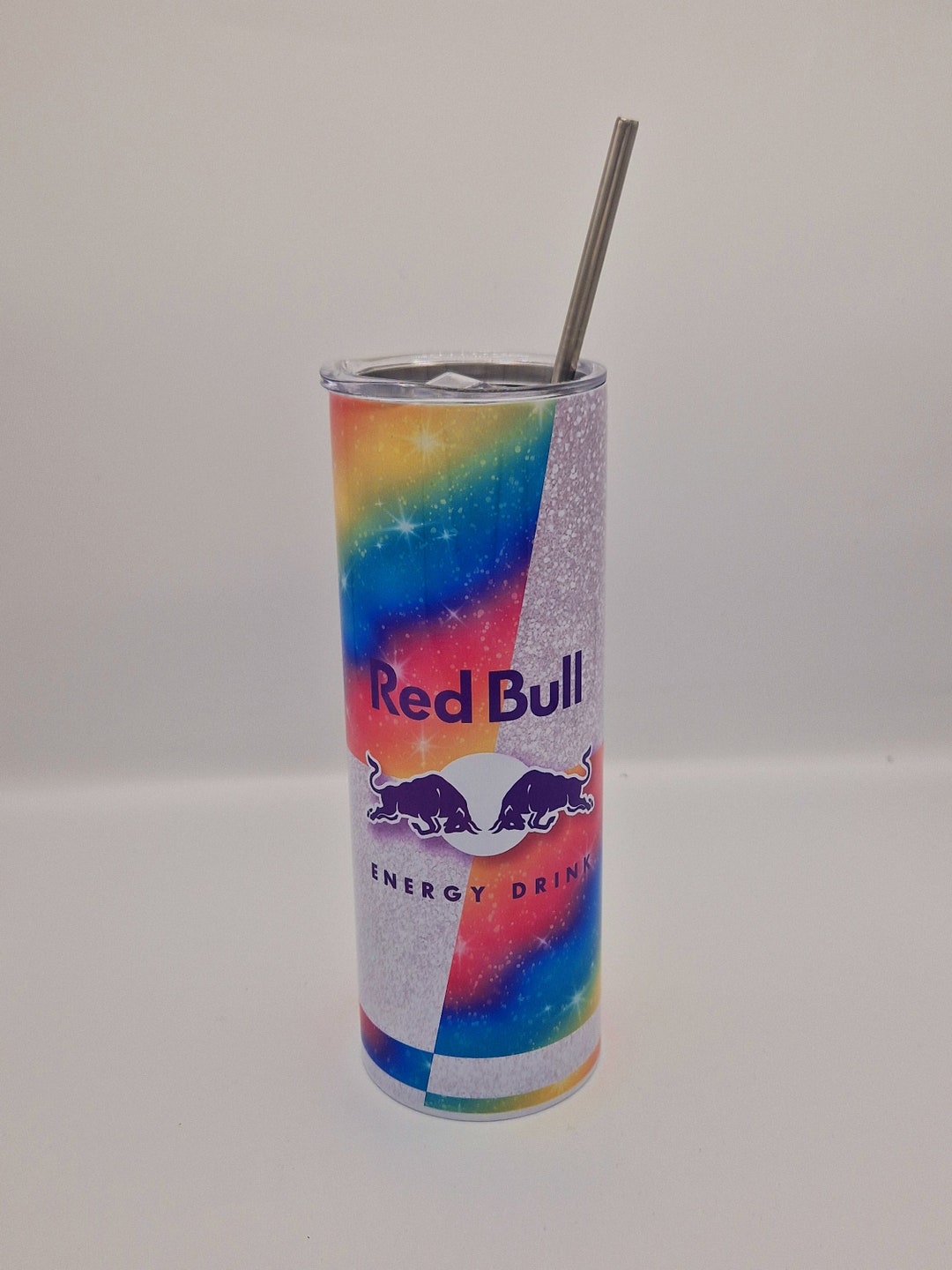 Regenbogen Red Bull Becher Skinny Becher Etsy.de