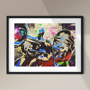 Louis Armstrong | Gallery Print | Digital Download