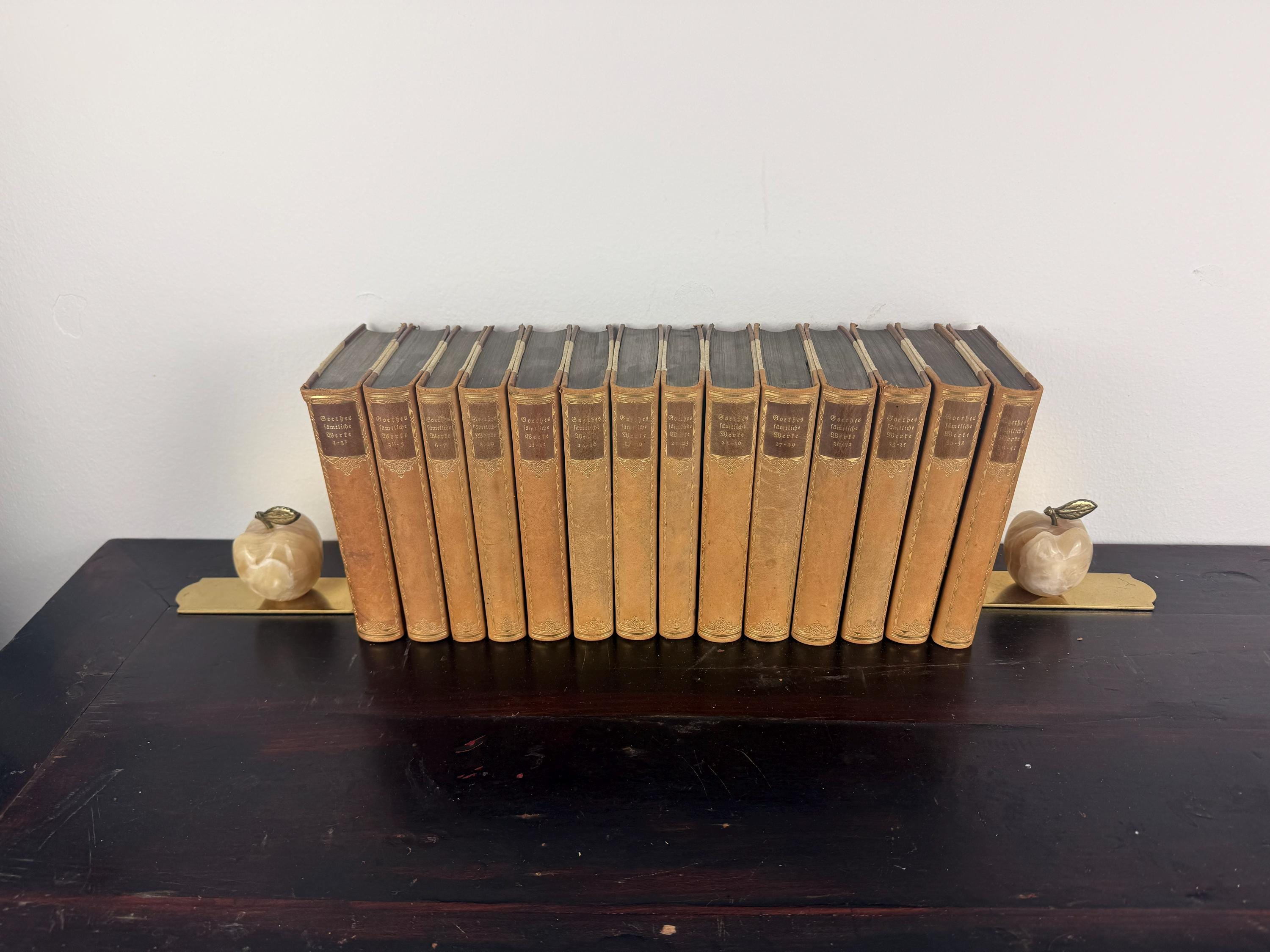 Vintage Goethe Book Set – Complete Works Multi Volume – Classic German ...