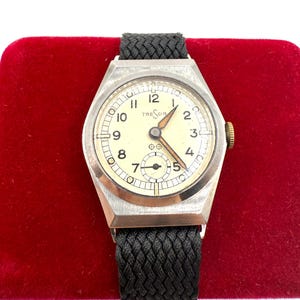 montre vintage Tresor pour homme | Remontage manuel | Montre de collection