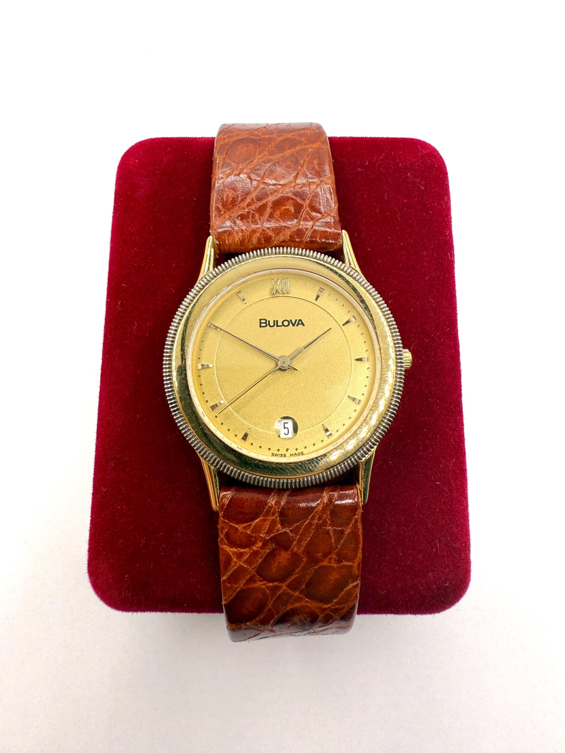 Oro Bulova Accutron Vecchi Orologi Bulova BULOVA ACCUTRON QUARZO