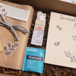 Blind date  with a book, a notebook, &  a cozy drink| Pick your genre| Gift for Book Lovers| Date with a book| Surprise Book| Notebook|