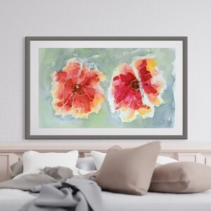 Printable Wall Art - Abstract Flowers
