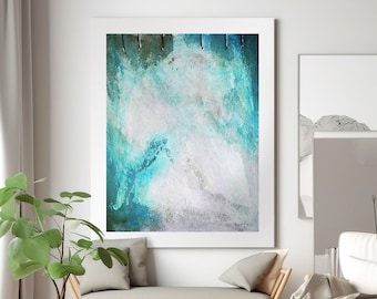 Abstract Watercolor painting 004