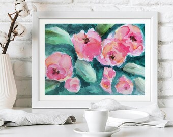 Watercolor flowers