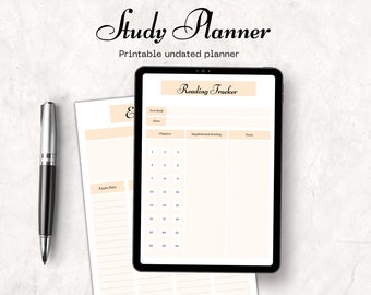 college student planner pdf Printable Student Planner| Academic Planner Printable| College Student Planner| Productivity Project Planner Pdf| High School Planner