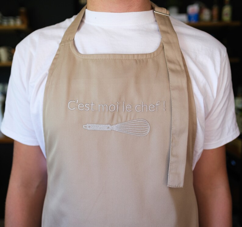 Personalized Embroidered Kitchen Apron image 7