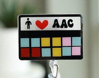 AAC SLP Badge Reel