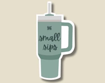 Stanley cup sticker, medical slp, speech pathologist