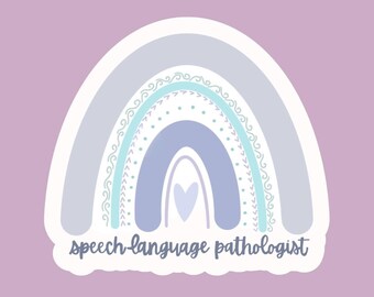 Speech Language Pathologist Sticker