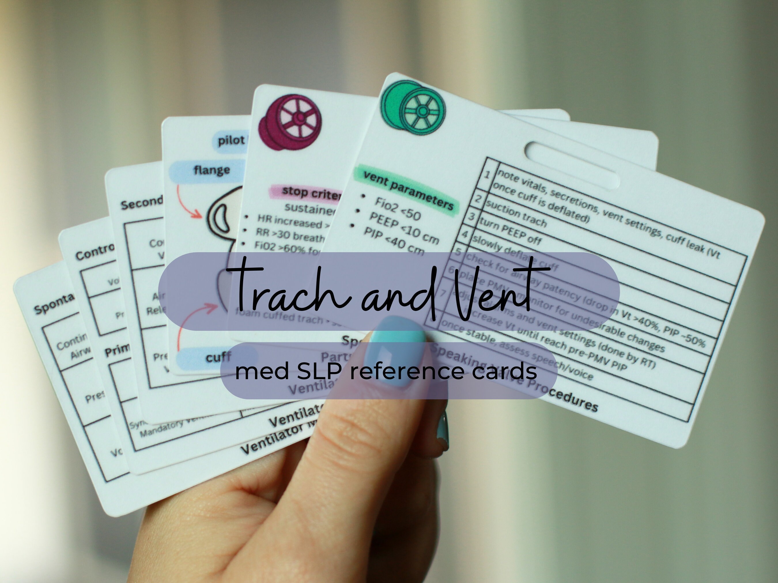 Medical SLP Reference Cards Acute Care SLP Neuro Dysphagia, 40% OFF