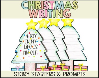Christmas Creative Writing Prompts Booklet