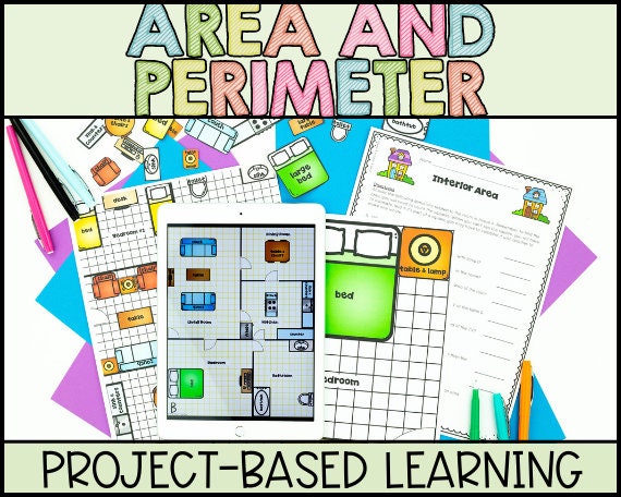 Area and Perimeter Project Based Learning Math Activity