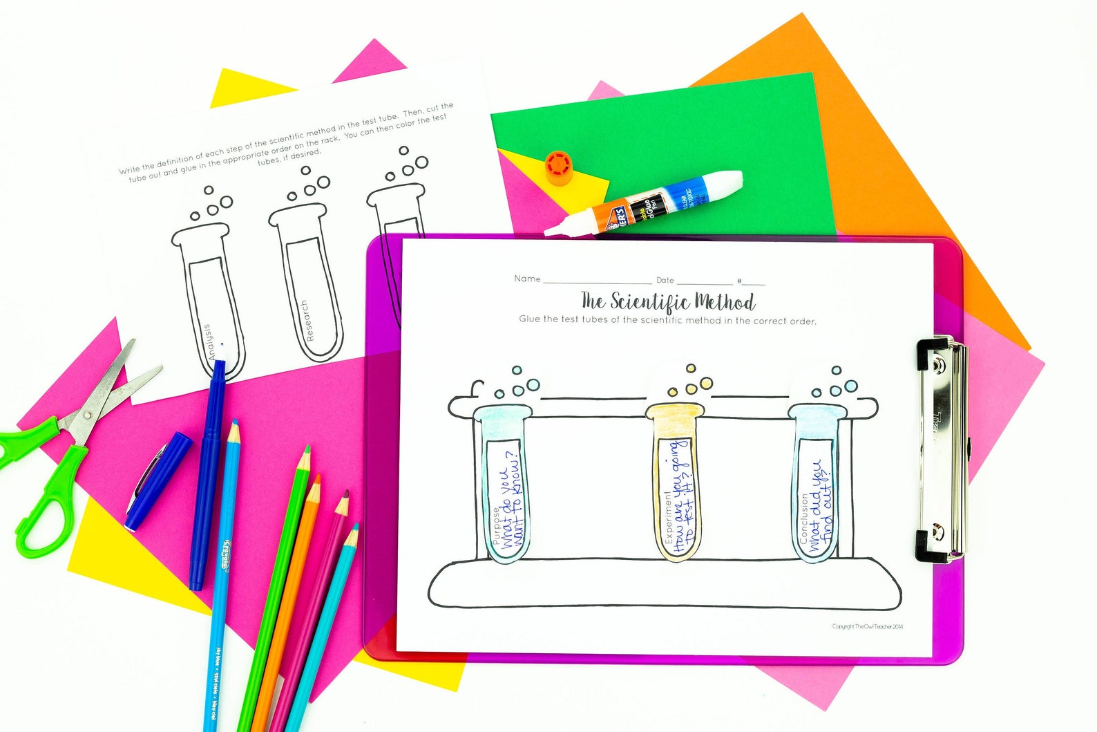 Scientific Method Worksheets | Labs | Lesson Plans | Unit - Etsy