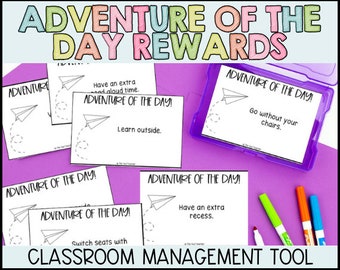 Adventure of the Day Reward Motivator