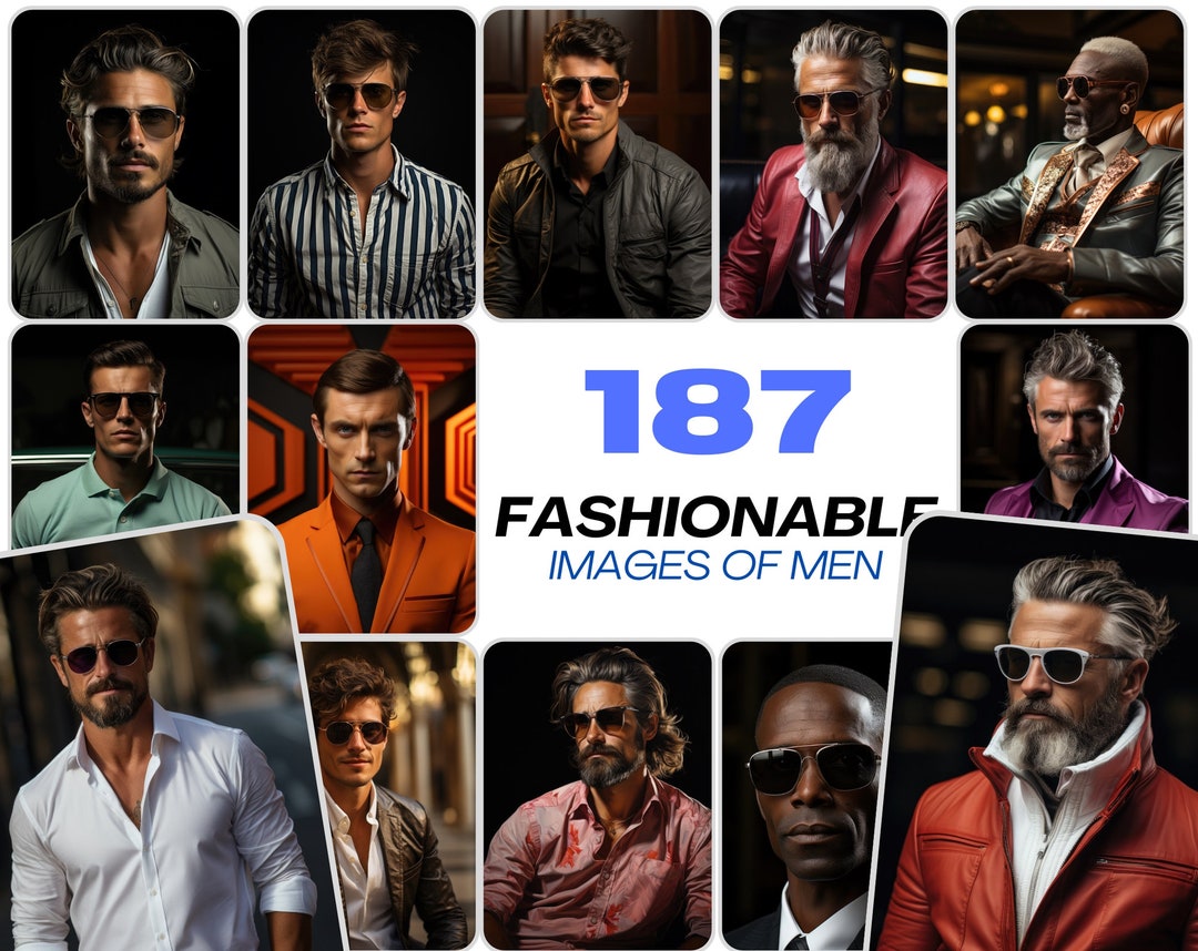 187 High-resolution Images of Stylish Men With Commercial License - Etsy