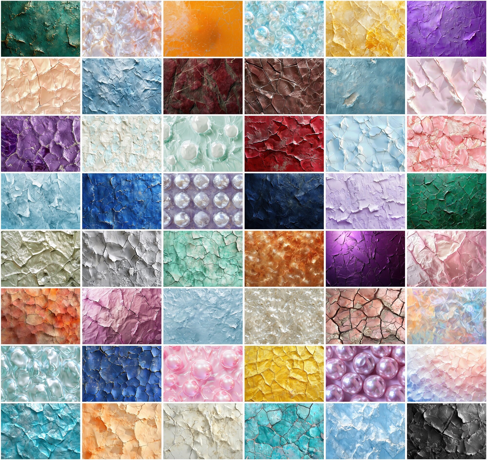 500 Diverse Textures - Satin & Pearl Look | Commercial License Included ...