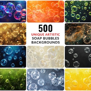 500 immagini di sfondo di bolle di sapone colorate artistiche uniche