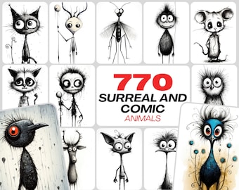 The Animal Kingdom Reimagined: 770 Distinct Monochrome Portraits