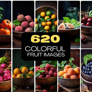Libérez votre créativité avec 620 superbes images de fruits – Parfaites pour tout projet