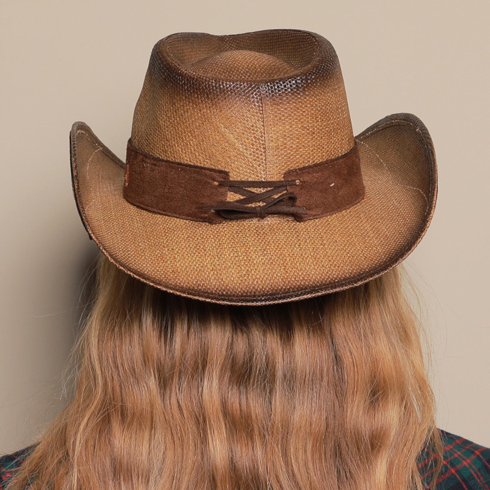 Bohemian Straw Cowgirl Hats for Women Boho Cowboy Hats for Etsy