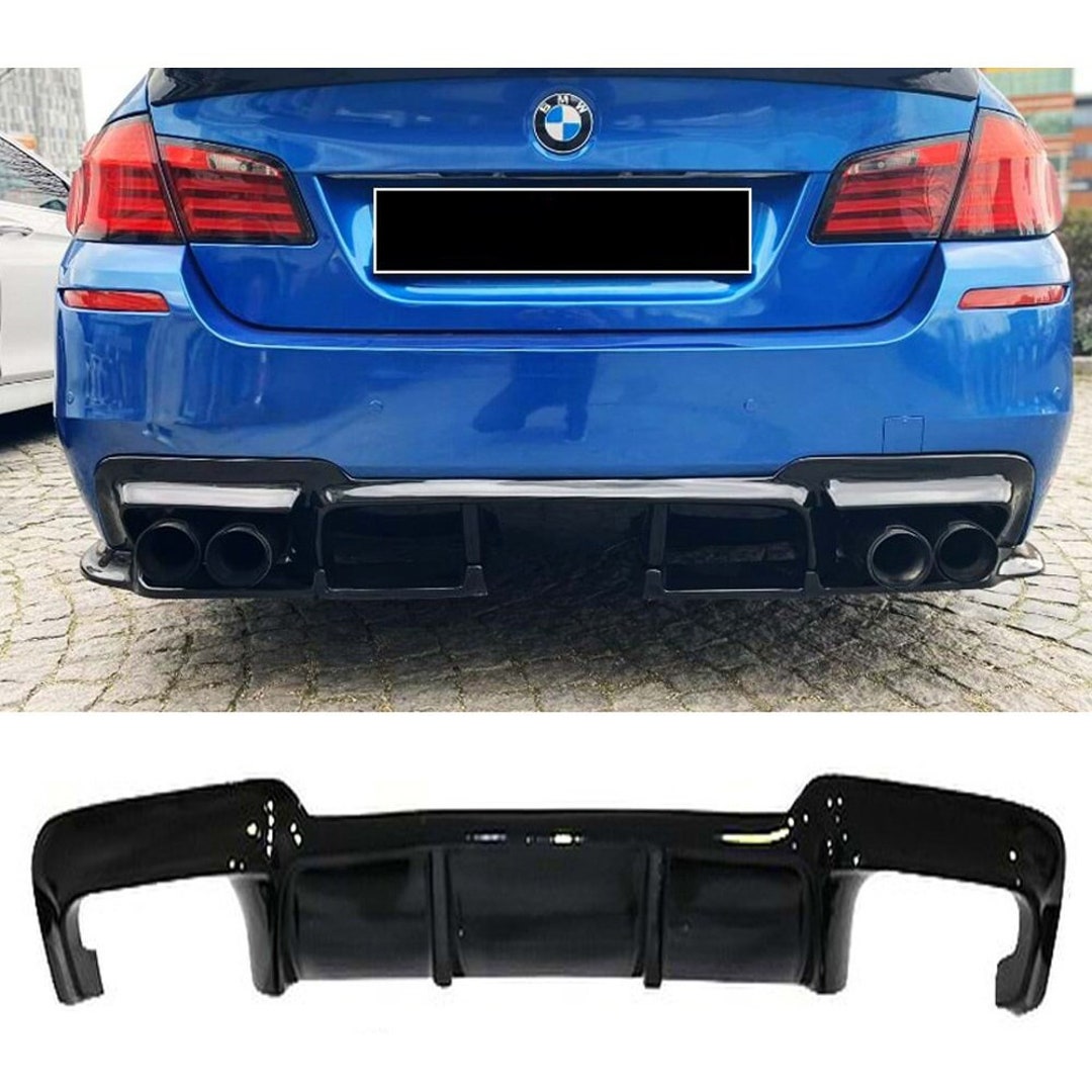 For BMW F10 5 Series Rear Diffuser Diffusor Diffusor Gloss - Etsy