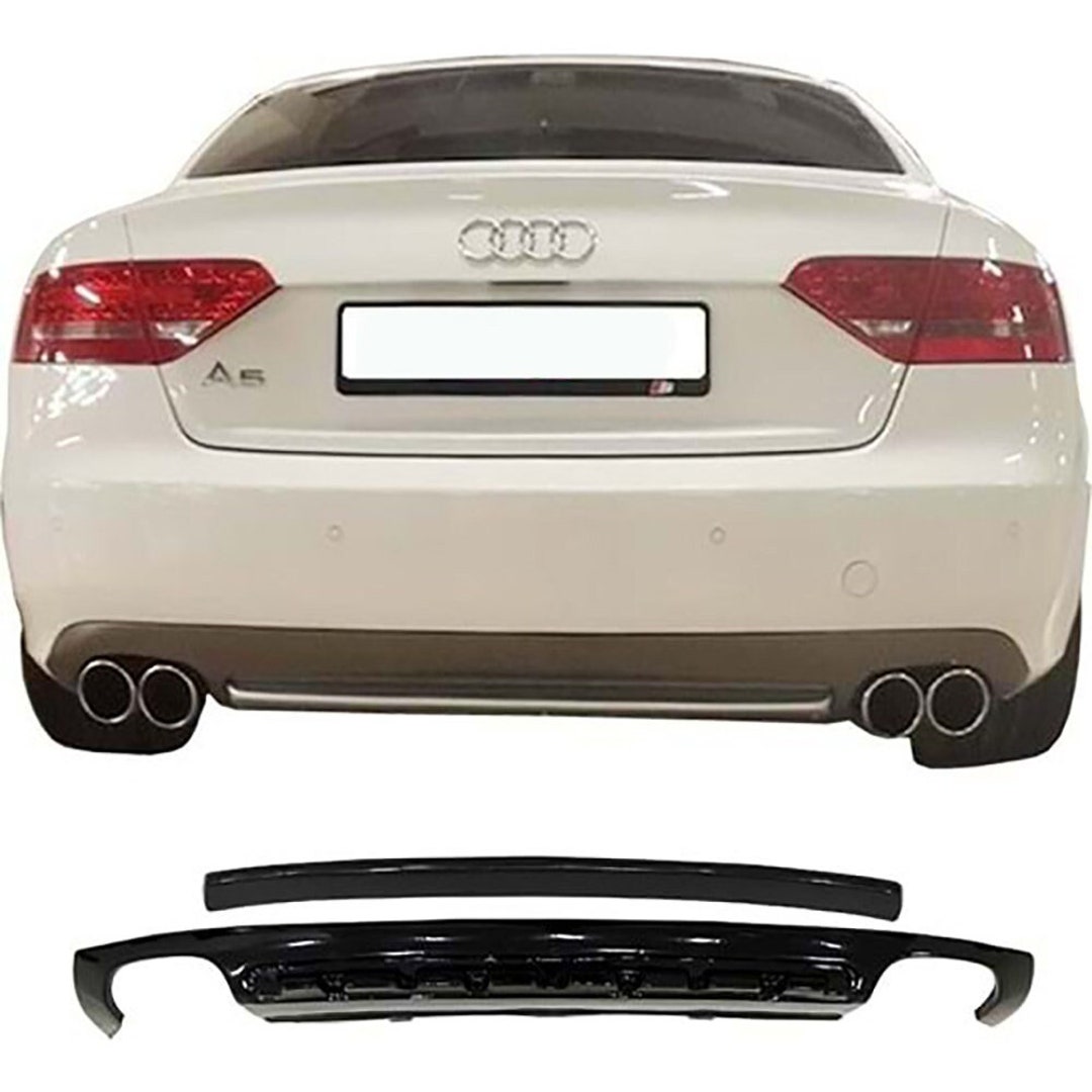 For AUDI A5 B8 S Line Rear Diffuser Diffusor Spoiler Body Kit - Etsy
