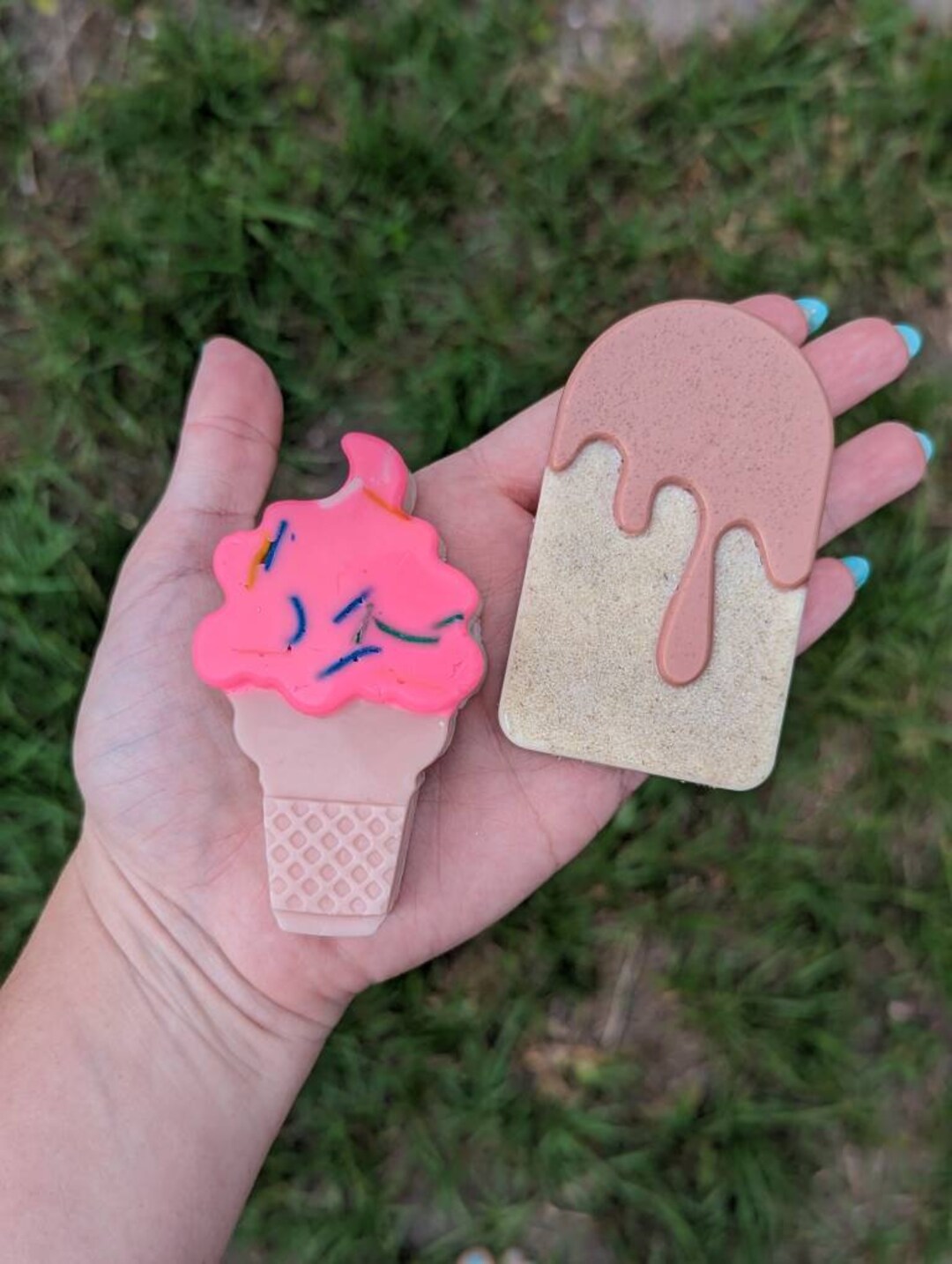 Ice Cream Cone & Fudge Pop Soap Etsy