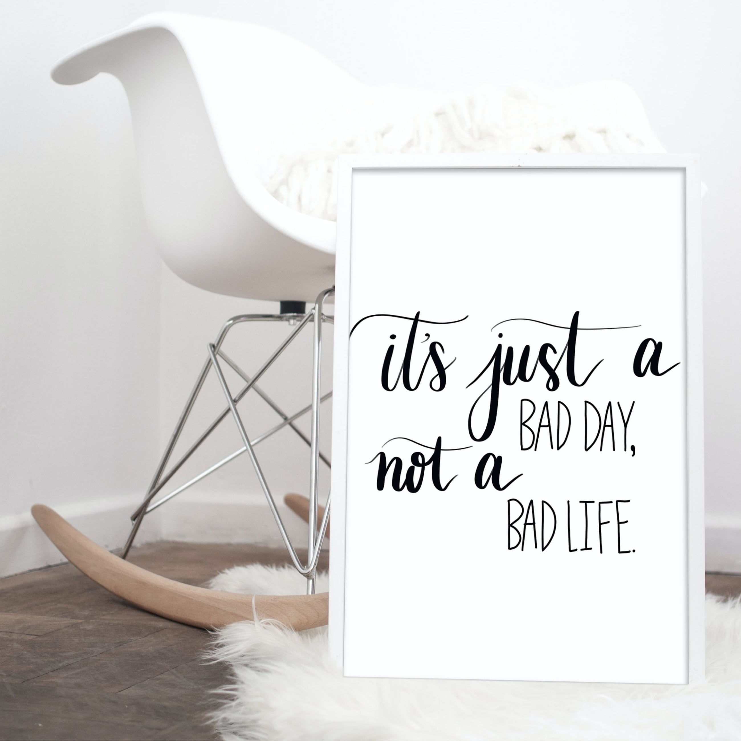 Inspirational Quotes, Wall Art Print Digital Download Printable, Set of ...
