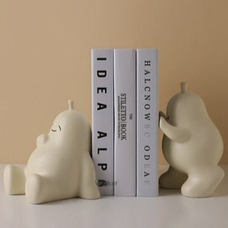 Lovely Pear Ceramic Bookshelves Creative Pear Ceramic Etsy