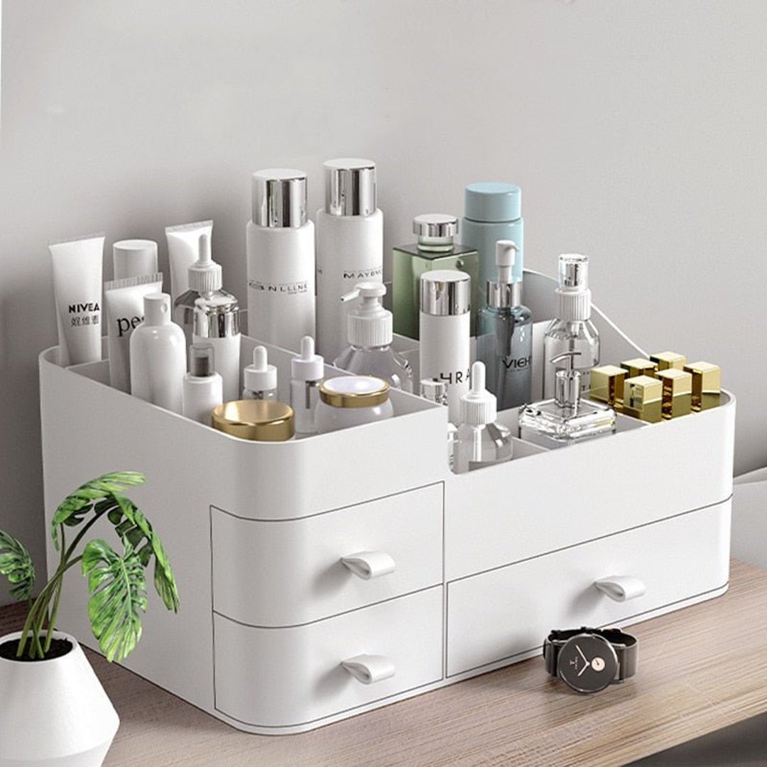 Large Capacity Drawer Make up Organizer Cosmetic Storage Box Etsy