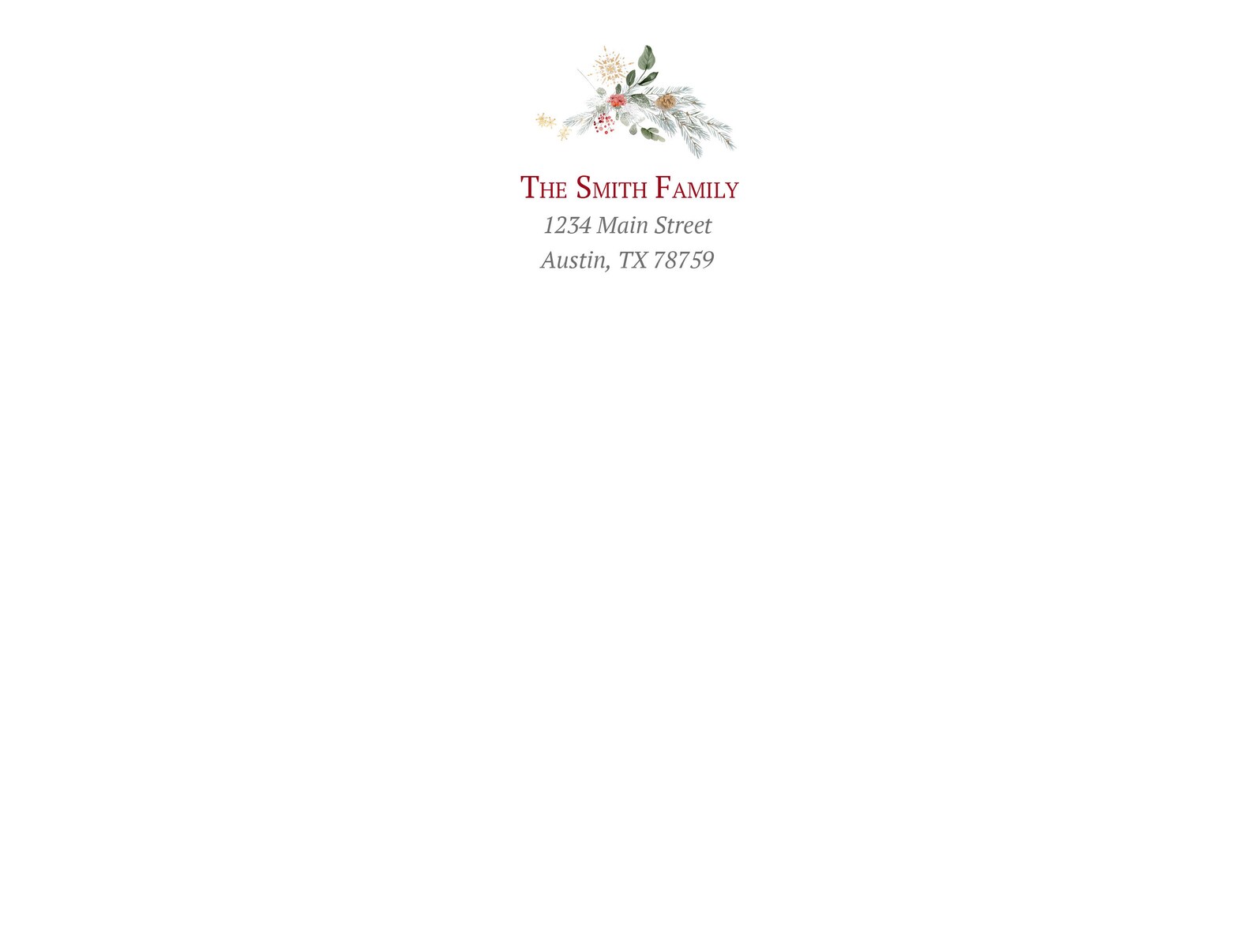 Christmas envelope template printable digital download instant