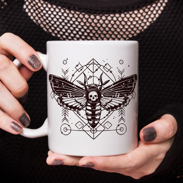 Moth Ceramic Mug