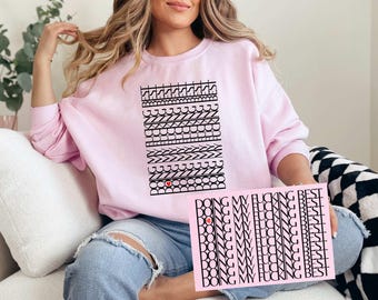 Tue mein bestes verstecktes Nachrichten-Sweatshirt
