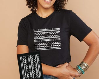 F*ck this shit Shirt Hidden Message T-shirt Lustiges Geschenk für Freunde Geburtstag Geschenk Arbeit Bestie Girl Power Fashion Sommer Party Kollege