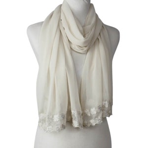 Chiffon Hijab, Beige formal hijab, party hijab, sparkle hijab, Eid hijab, Special occasions hijab, made in Jordan, standard size