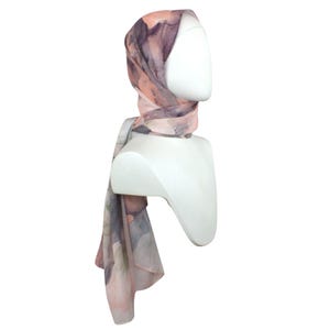 Watercolor Textured Hijab For Formal occasions, Designer fancy hijab scarf, hijab for special occasions and work, hijab eid, Muslim gifts