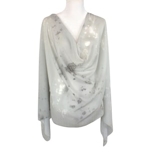 Silver Textured Hijab For Formal occasions, Silver party hijab, fancy hijab, hijab for special occasions and work, hijab eid, Muslim gifts