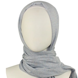 Exclusive Shaded Lilen shimmer hijab (EZ-F72-C9)
