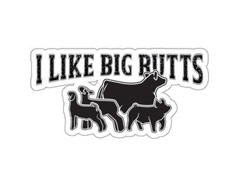Show Stock Sticker, Laptop Sticker, Water Bottle Sticker, Livestock Sticker, Cattle sticker, Transparent sticker, Stanley cup sticker