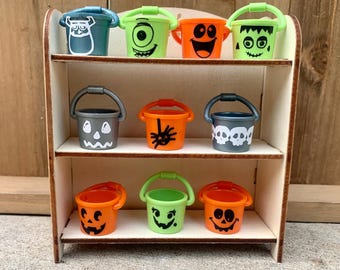 Miniature Halloween Trick or Treat Buckets