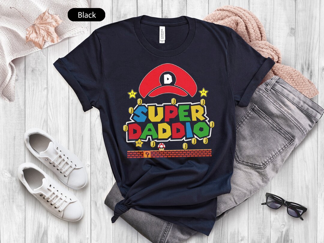 Custom Super Mario Dad and Son Shirt Dad and Baby Matching Etsy Canada